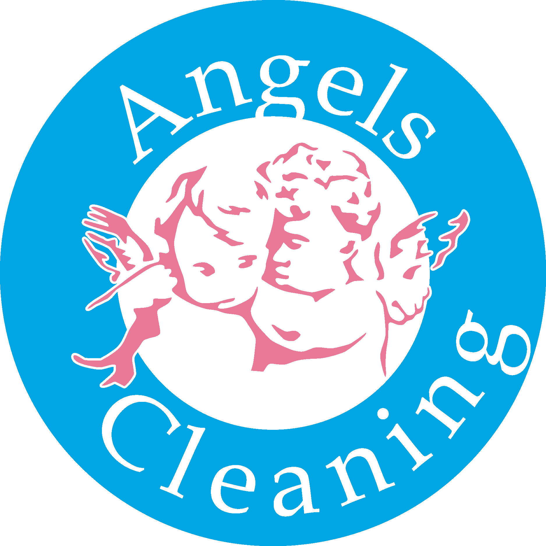 Angels Cleaning Logo Vector Logo
